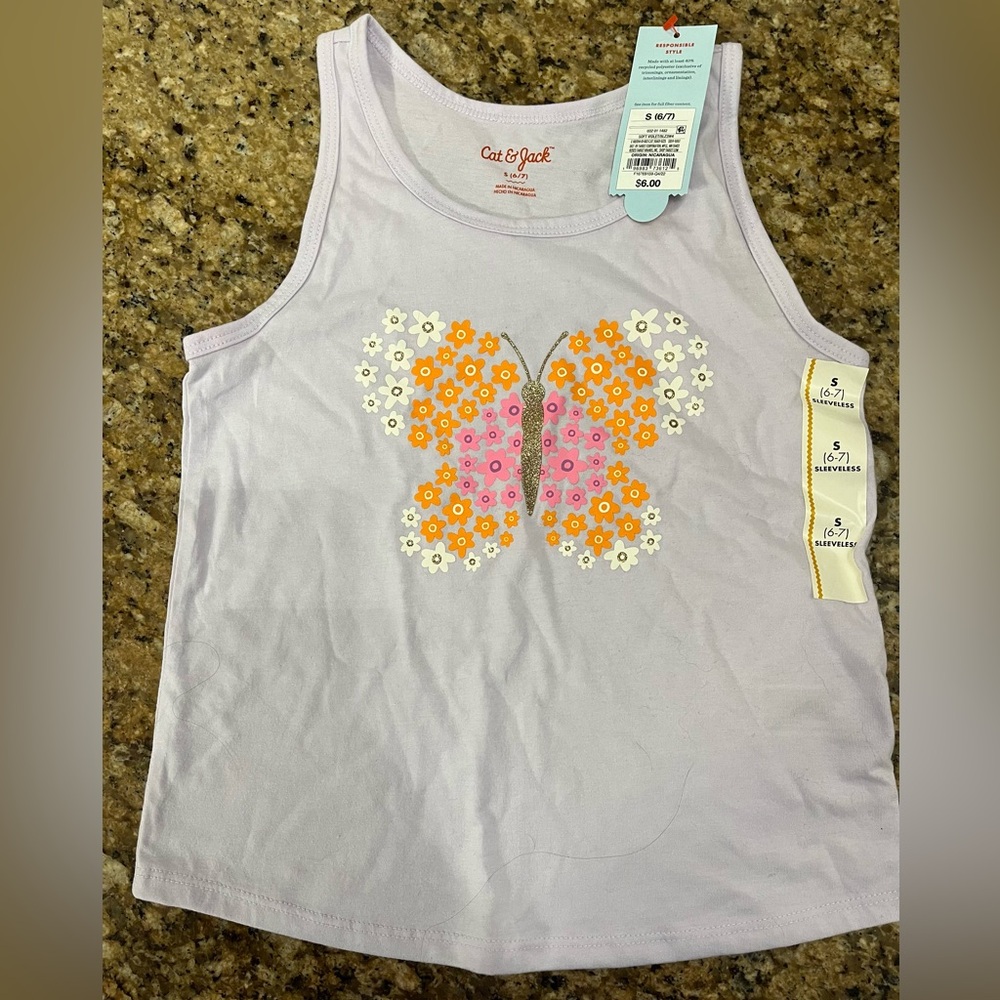 Girls tank top- new with tags!